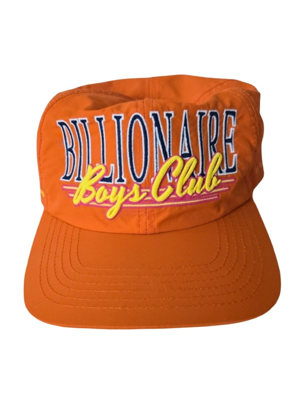Billionaire Boys Club Bright Orange Embroidered Logo Cap